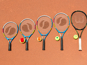 Tennis Racket Head Size Chart