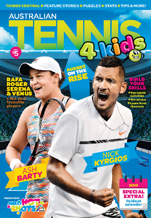 ATM 4 Kids magazine is back! | ANZ Tennis Hot Shots