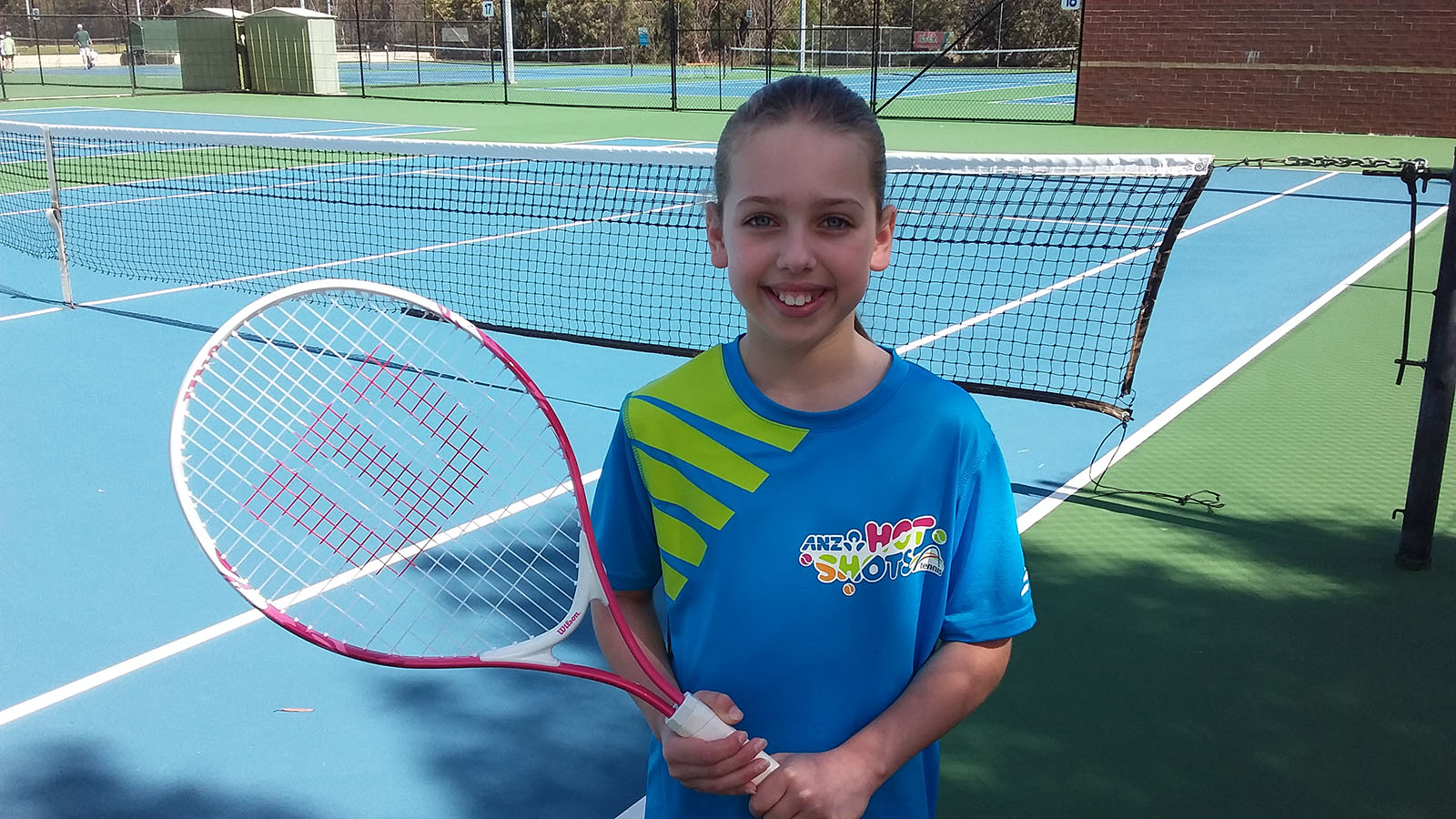 ANZ Tennis Hot Shot of the Year nominee: Lara ANZ Tennis Hot Shots.